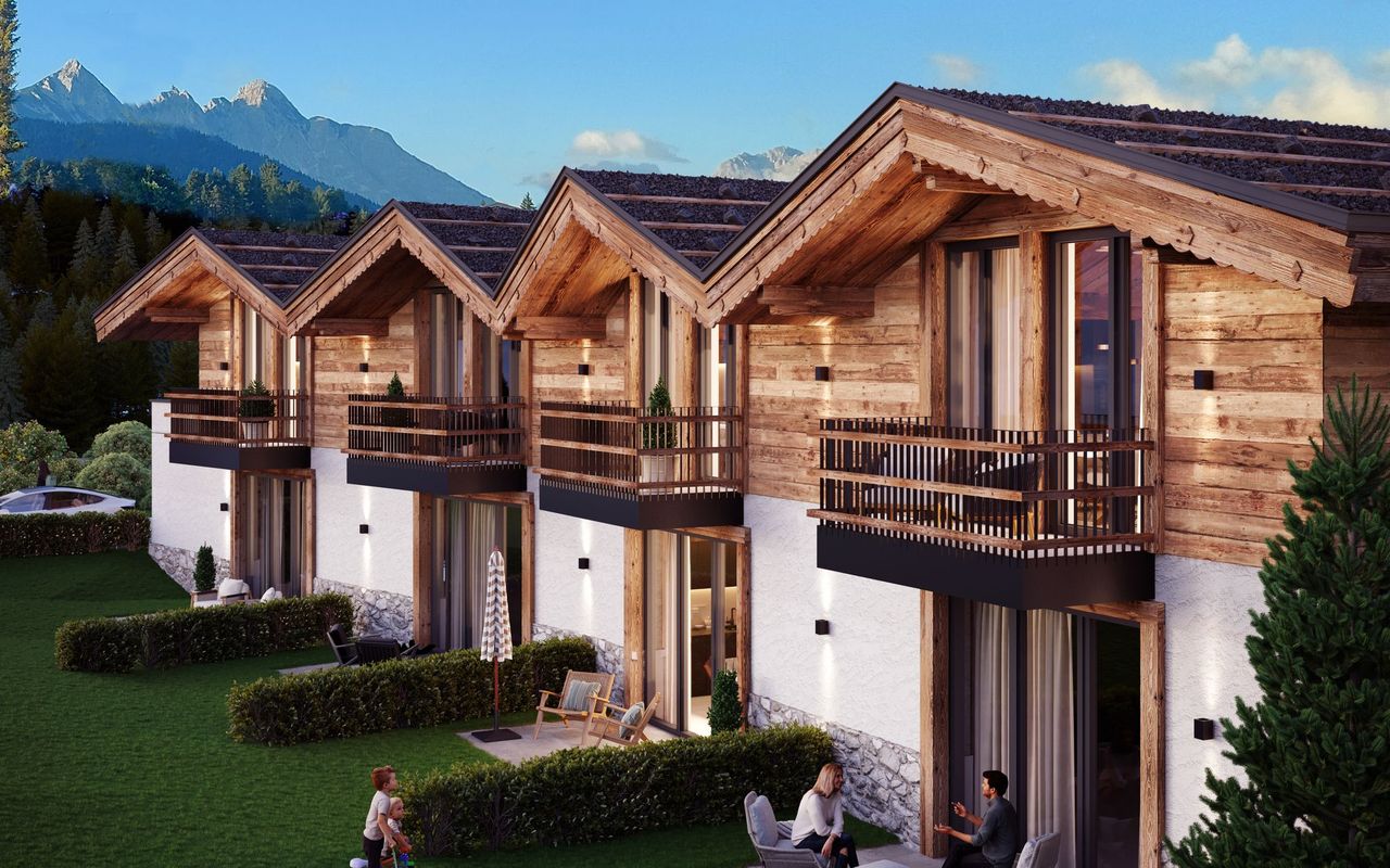 SUITES I Seefeld Lodges_Aussenvisu Sommer